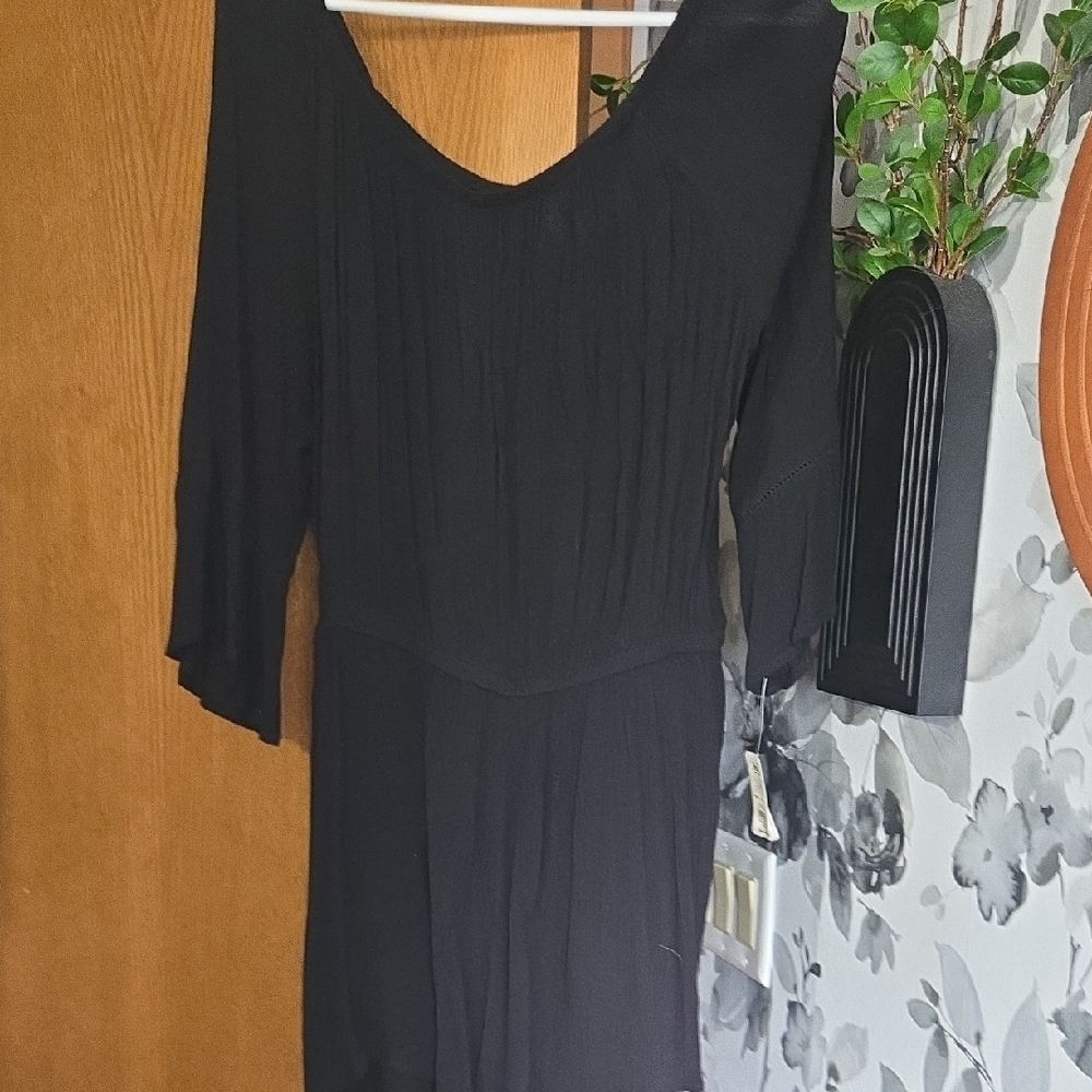 Elegant Black Women's Romper